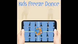 Halloween Kids Freeze Dance Contractions game [upl. by Alyda]