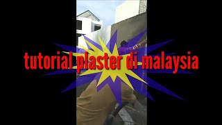 plaster menggunakan mesin [upl. by Leunammi]