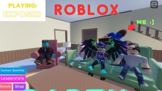 PLAYING ROBLOX EXPOSED GAME [upl. by Tiphane]