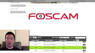 Foscam FI9831W Wireless HD IP Camera Review [upl. by Nowahs]