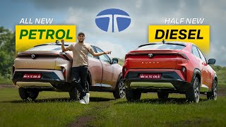 New Tata Curvv Petrol and Diesel Drive Impressions  Gagan Choudhary [upl. by Weidner]