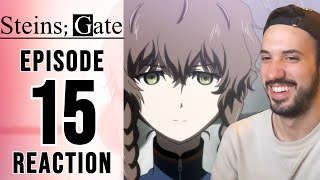 SteinsGate Episode 15 Reaction  MISSING LINK [upl. by Russ]