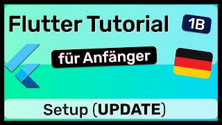 Flutter Setup auf Windows  Flutter App Entwicklung  1B [upl. by Awe]