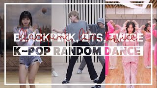 MIRRORED BTS amp BLACKPINK amp TWICE RANDOM DANCE [upl. by Harimas]