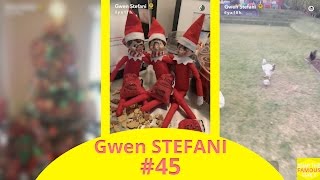 Gwen Stefanis christmas tree  snapchat [upl. by Shore926]