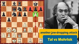 Another Jaw Dropping Attack By Mikhail Tal [upl. by Emilio501]