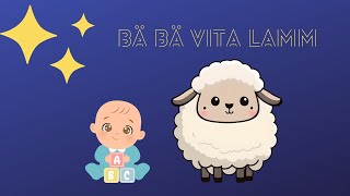 🎵 BARNSÅNGER PÅ SVENSKA 🎵  Bä Bä Vita Lamm – Godnattvisa 🌙  BarnaTV [upl. by Laniger]