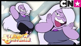 Steven Universe  Amethysts Best Bits  Cartoon Network [upl. by Halilak]