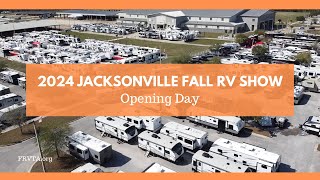 2024 Jacksonville Fall RV Show Opening Day [upl. by Naginarb]