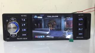 4016C 41 Inch HD Digital Vehicle MP5 Player Car FM Radio with USB SD AUX [upl. by Eng]