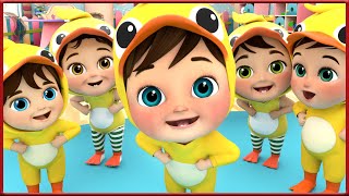 Six Little Ducks  🍌 Banana Cartoon 3D Nursery Rhymes Baby amp Kids Songs 🍌 [upl. by Hylton960]