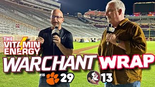 Warchant Wrap  Recapping FSU loss to Clemson  Warchant TV  Florida State Football FSU [upl. by Arraeic166]