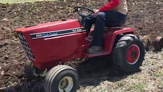 Cub cadet 982 plowing [upl. by Winser738]