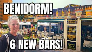 Benidorm  NEW BARS ready for the BRITS [upl. by Ilysa840]