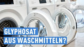 Glyphosat aus der Waschmaschine  alles wissen [upl. by Norrabal738]