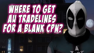 WHERE TO GET AU TRADELINES FOR A BLANK CPN [upl. by Geno704]