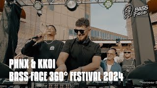 PHNX amp KKOI  Bass Face Festival 2024 Live From London DJ Set [upl. by Eirellam]