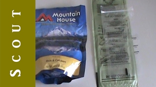 Heating Mountain House meals with MRE Heaters  Scout Prepper [upl. by Jourdan]