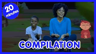 Compilation de comptine africaine pour enfants  Les amis de Boubi S1 [upl. by Win347]