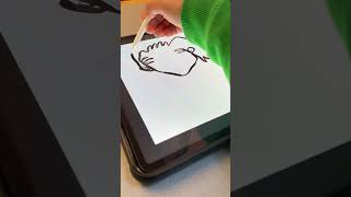 How To Draw an Abstract Portrait in Procreate iPad apple pencil quick portrait drawing Alan Watts [upl. by Inva]