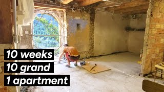 I Transformed an Old Basement into a Beautiful Apartment  🏠 DIY Renovation [upl. by Eniliuqcaj456]