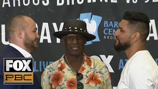 Watch the full press conference for Adam Kownacki vs Chris Arreola from Brooklyn NY  PBC ON FOX [upl. by Thorndike59]