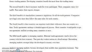 Multilateral Trade Agreement [upl. by Campman]