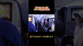 飛行機の座席に隠された機能！狭いエコノミー席でスペースを確保する裏技 飛行機 エコノミー席 裏技 ノウハウ 生活ノウハウ [upl. by Eirret]