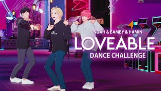 240115 노아 amp 밤비 amp 하민 Loveable Dance Challenge  PLAVE 플레이브 [upl. by Matless]