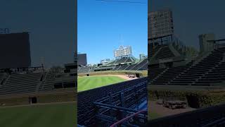 Wrigley Field Tour 101024 bucketlist chicago cubs baseball lovethiscity chicagochicago [upl. by Uon570]