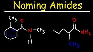 Naming Amides  IUPAC Nomenclature [upl. by Ellinger]