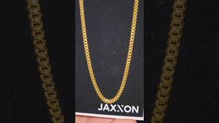 Jaxxons Most Popular Chain Their Gold Bonded 925 Silver 5mm Miami Cuban Link shorts unboxing [upl. by Leibman]