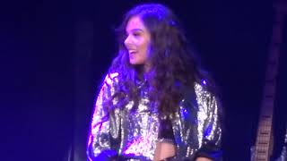 Hailee Steinfeld  quotHaizquot medley and quotCapital Lettersquot Live in San Diego 82018 [upl. by Enyrehtac]