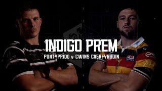 RYGBI BYW Pontypridd v Cwins Caerfyrddin  Indigo Prem  S4C [upl. by Sheepshanks909]