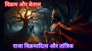 Vikram aur Betal  राजा विक्रमादित्य और तांत्रिक  Vikramaditya aur Tantrik cartoon [upl. by Siladnerb234]