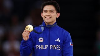 CARLOS YULO WINS 2ND GOLD MEDALS IN OLYMPICS 2024 PARIS FRANCE [upl. by Herzel939]