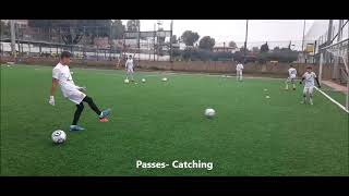 Goalkeeper Training  Fc Maccabi Netanya Youth Goalkeepers [upl. by Patricia]