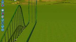 Kingda Ka Rollback in RCT3 [upl. by Assirat58]