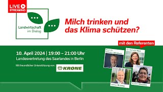 Landwirtschaft im Dialog Milch trinken und das Klima schützen [upl. by Oigile]