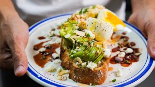 Recette AVOCADO TOAST de OUF  OEUF MOLLET [upl. by Alleris]