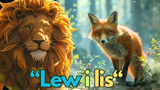 🦁 Stary lew i lis 🦊 Bajka z morałem 💟 Bajka którą powinno obejrzeć Twoje dziecko Uczy ostrożności [upl. by Aled319]