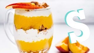 Peach Fool in a Mug Recipe  SORTED [upl. by Minda]