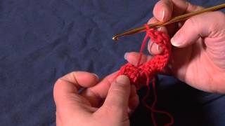 How to Crochet Foundation Stitches in the Round [upl. by Loredo146]