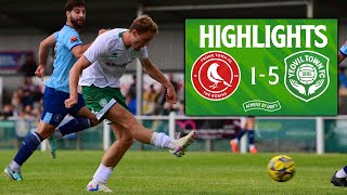 Highlights  Frome Town 15 Yeovil Town [upl. by Ferguson]