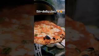 Tandoori Pizza🍕🔥trending food streetfood shorts youtubeshorts short cooking shortvideo love [upl. by Anayra720]