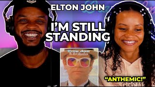 🎵 Elton John  Im Still Standing REACTION [upl. by Armington500]