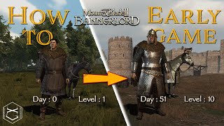 How to Bannerlord early game Get a strong start on the path to become king [upl. by Chapel]