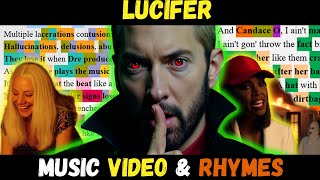 Eminems Lucifer  Mini Music Video Lyrics and Rhymes Highlighted [upl. by Hillyer637]