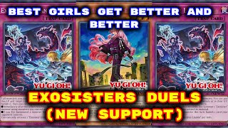 Yugioh  Exosisters Duels New 2022 Support Deck Download in Description [upl. by Meggy]