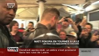 Matt Pokora en tournée à Lille [upl. by Elvira]